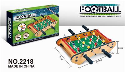 WOODEN FOOTBALL TABLE. - OBL844882