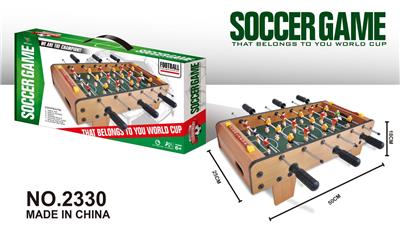 WOODEN FOOTBALL TABLE. - OBL844883