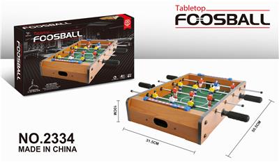 WOODEN FOOTBALL TABLE. - OBL844884