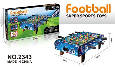 GRAFFITI WOODEN FOOTBALL TABLE. - OBL844886