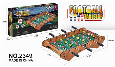 WOODEN FOOTBALL TABLE. - OBL844888