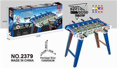 GRAFFITI WOODEN FOOTBALL TABLE. - OBL844892