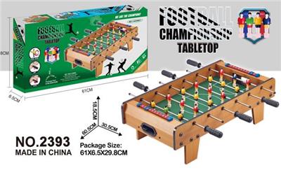 WOODEN FOOTBALL TABLE. - OBL844893