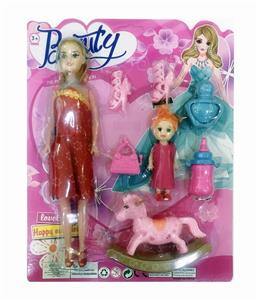 EMPTY BARBIE AND THE LITTLE PRINCESS AND THE TROJAN HORSE - OBL844954