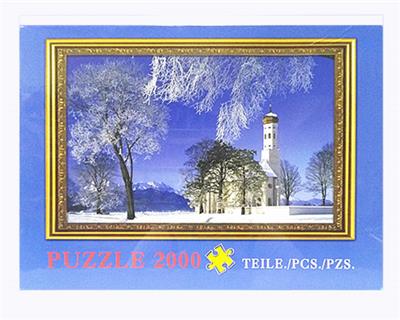 2000 PIECES OF LANDSCAPE MOSAIC - OBL845200