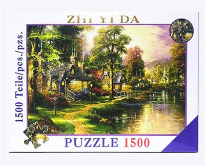 1500 PIECES OF LANDSCAPE MOSAIC - OBL845208