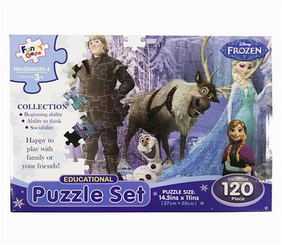 120 PIECES OF PUZZLE OF ICE AND SNOW - OBL845239