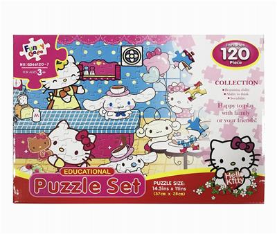 120 pieces of Kitty puzzle - OBL845243