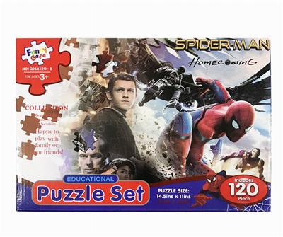 120 SPIDER MAN PUZZLES - OBL845244