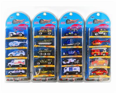 5 TAXIS WITH 1:64 ALLOY - OBL845335