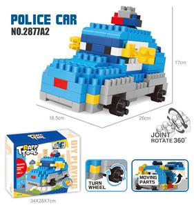 警察车大颗粒积木（174PCS） - OBL845337