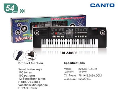 54 KEY ELECTRONIC ORGAN - OBL845761