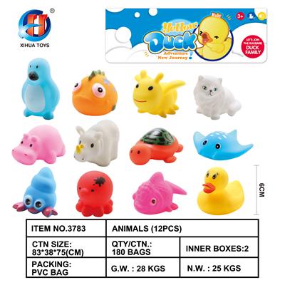 动物十二只装（带BB哨） - OBL846091