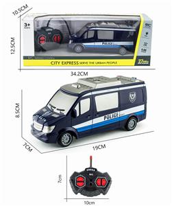 1:32四通27MHZ遥控警车（不包电） - OBL846186