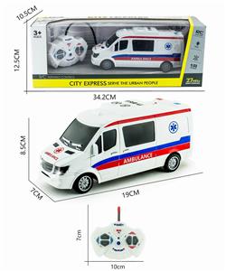 1:32四通27MHZ遥控救护车（不包电） - OBL846187