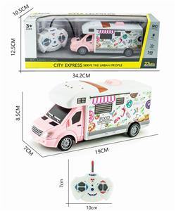 1:32四通27MHZ遥控房车（不包电） - OBL846189