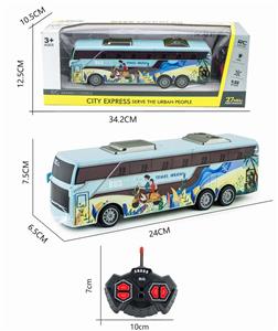 1.32四通27MHZ遥控巴士车（不包电） - OBL846197