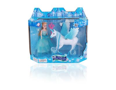 BLUE PEGASUS AND BARBIE - OBL846287