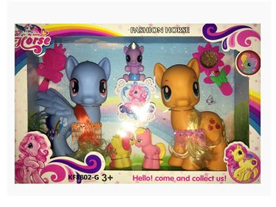 小马宝莉配发夹+梳镜 - OBL847522