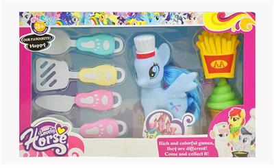 厨师马配餐具 - OBL847529