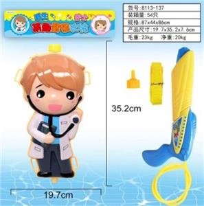 CARTOON DOCTOR BACKPACK WATER GUN - OBL847752
