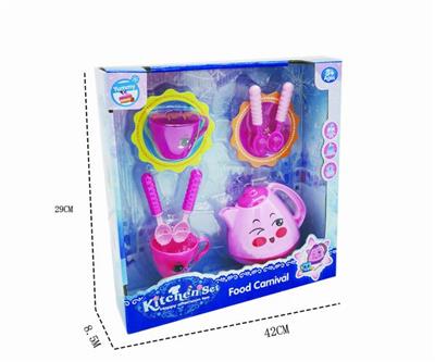 ICE AND SNOW ODD EDGE TEA SET - OBL847861
