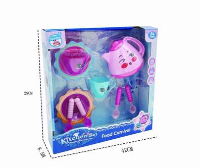 ICE AND SNOW ODD EDGE TEA SET - OBL847862
