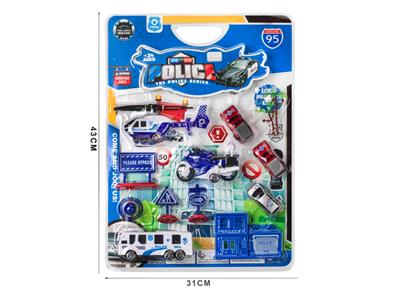 RETURN POLICE CAR SUIT - OBL848018