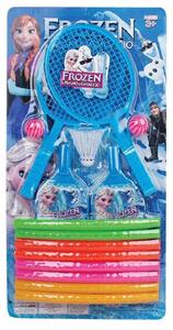 ICE PRINCESS HULA HOOP RACKET TABLE TENNIS RACKET 3 IN 1 - OBL848453