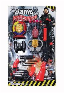 SOFT SHOTGUN WITH DOUBLE LEFT-WHEELED POLICE SUIT - OBL848837
