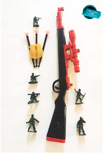 98K SOFT BULLET GUN WITH BIG MILITARY POLICE SUIT - OBL848848