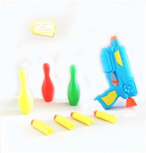SOFT-BULLET AIR GUN WITH BOWLING EJACULABLE SUIT - OBL848896