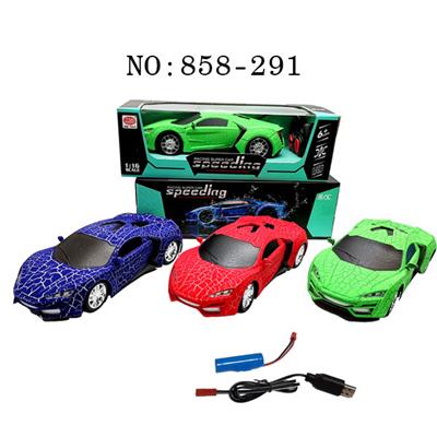 1：16四通遥控车来肯裂纹车(红.紫.绿)（车头灯光） - OBL848977