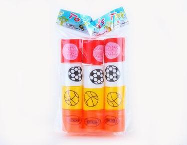 12 SPORTS BALLS RAINBOW CIRCLE - OBL849685