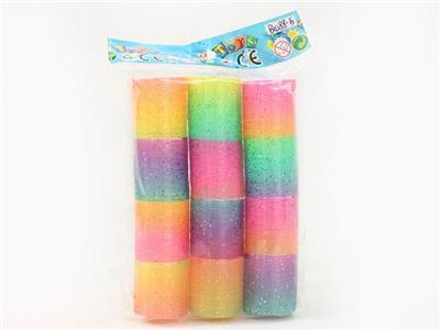12 GOLDEN ONION RAINBOW RINGS - OBL849703