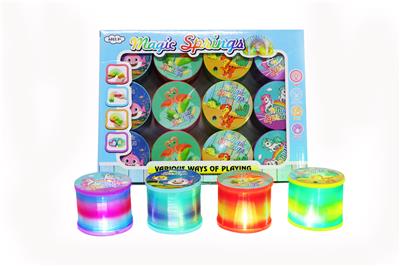 12 TRANSPARENT GRADIENT LIGHT RAINBOW CIRCLES - OBL849772