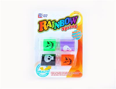 4 GHOST HEAD SUCTION BOARD RAINBOW RING - OBL850013