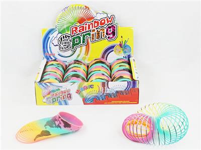 12 PRINTED MAP RAINBOW CIRCLES - OBL850035