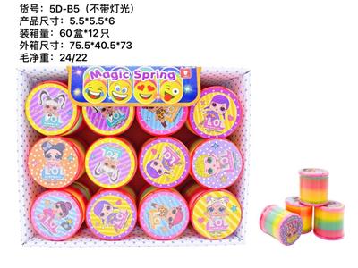 SURPRISE DOLL COVER RAINBOW RING - OBL850414