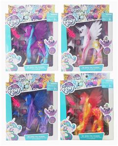 实色闪光小马宝莉配发夹套装 - OBL850441