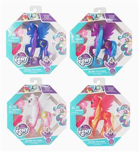 实色闪光小马宝莉配梳夹 - OBL850447