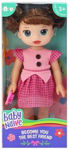 14 INCH EMPTY BODY STRAIGHT FOOT FAT BABY WITH COMB MUSIC IC - OBL850469