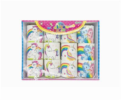 UNICORN RAINBOW CIRCLE (WHITE BACKGROUND) - OBL850798