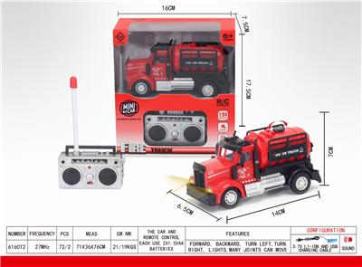 1：64四通遥控水罐消防车（美式） - OBL851355