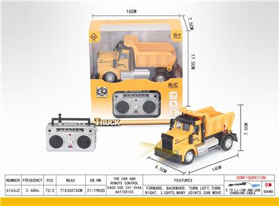 1：64四通2.4G遥控工程矿车（美式） - OBL851385