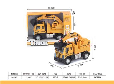 1: 64 BACKFORCE EUROPEAN CONSTRUCTION EXCAVATOR - OBL851452