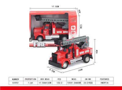 1: 64 PALISADE AMERICAN LADDER FIRE TRUCK - OBL851460