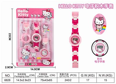 KT猫电子积木手表 - OBL851531