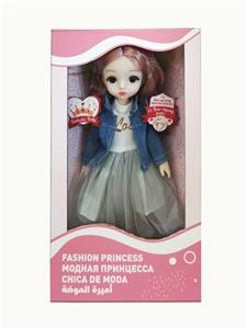 12 INCH 11 JOINT ACTIVITY ENGLISH VOICE FASHION DOLL - OBL852003