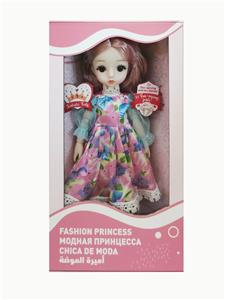 12 INCH 11 JOINT ACTIVE ENGLISH VOICE FASHION DOLL - OBL852004